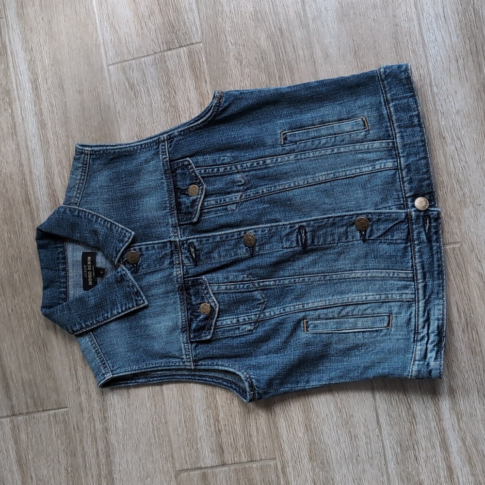 J. Crew denim vest